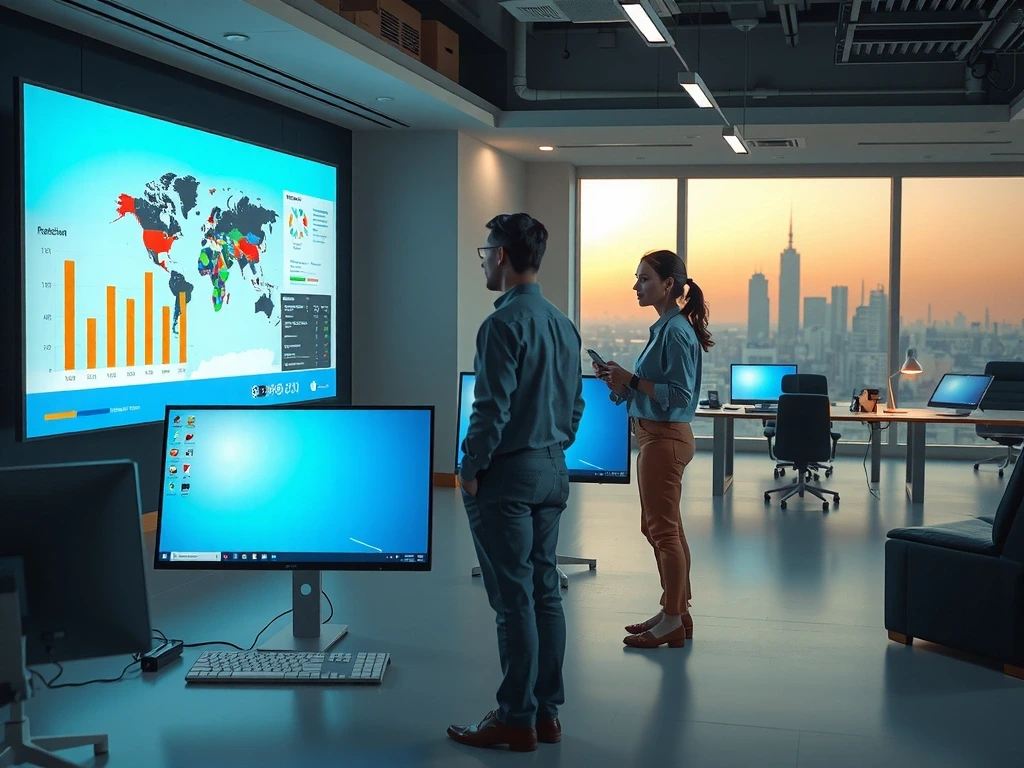 QatarConnect team analyzing network data